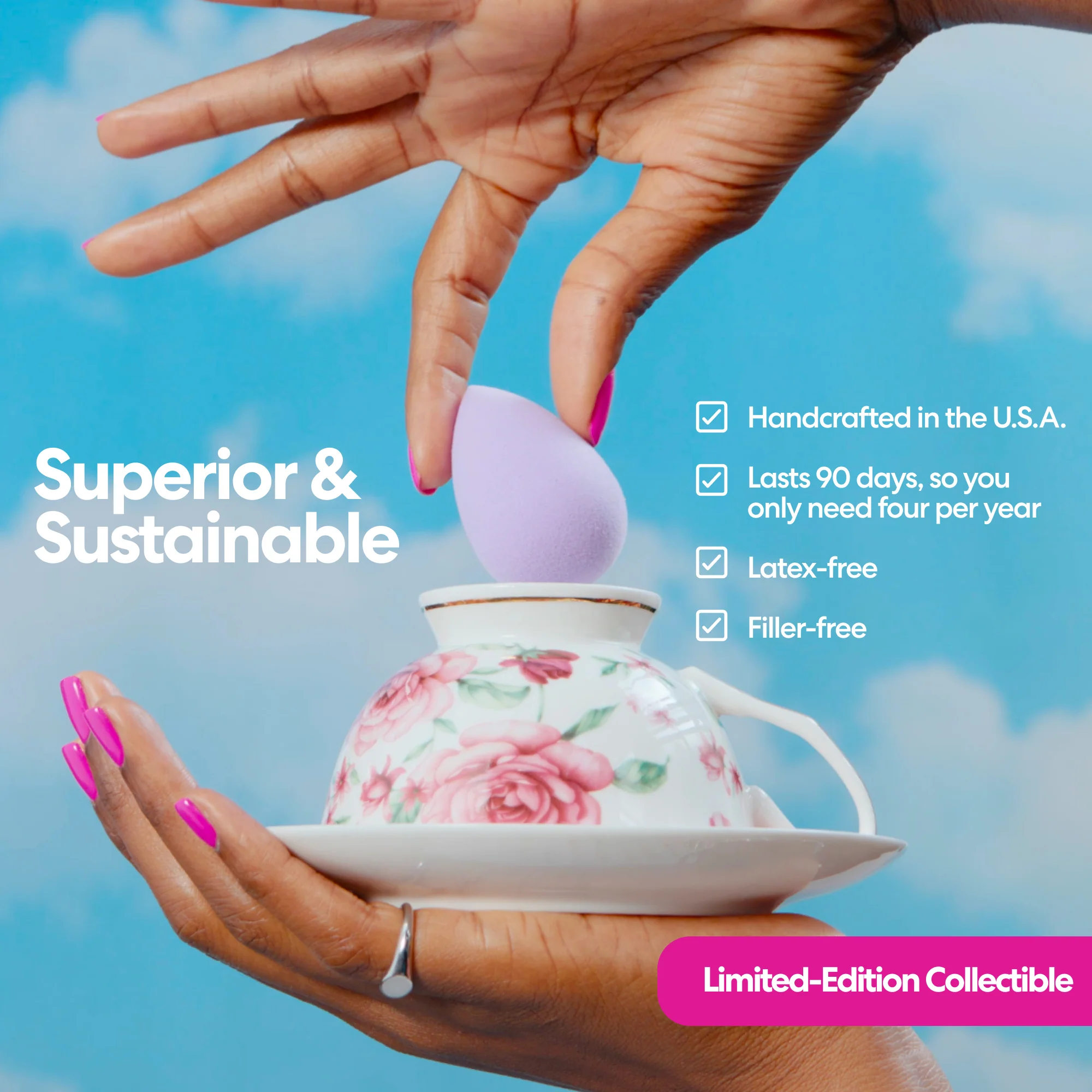 Beautyblender® High Tea Limited-Edition Makeup Sponge - Image 8