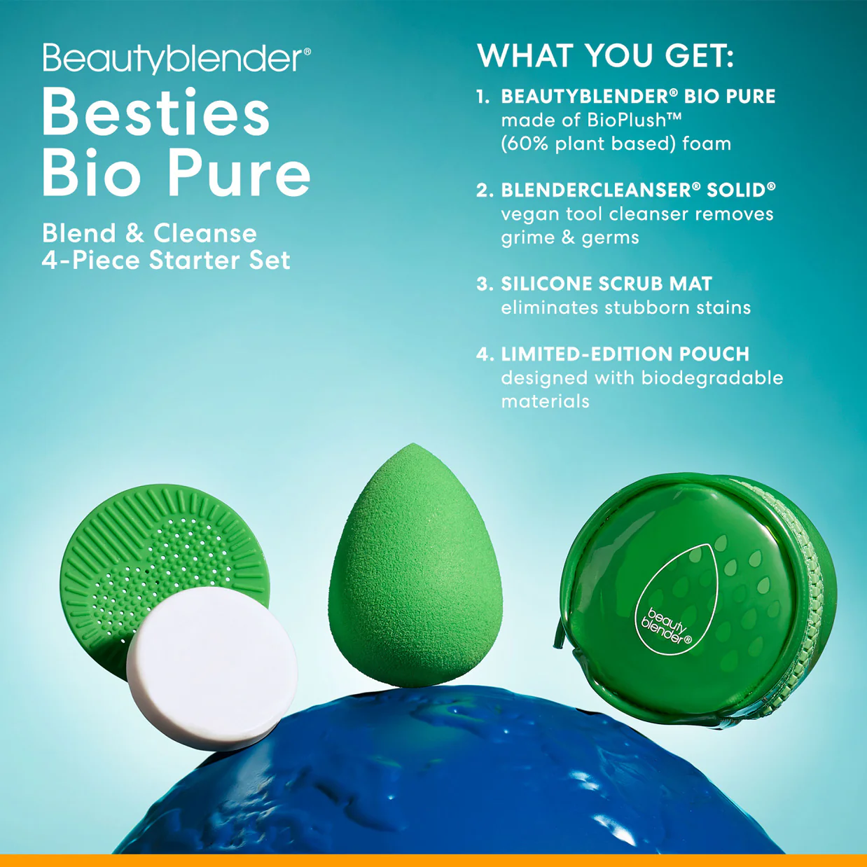 Besties Bio Pure Blend & Cleanse 4-Piece Starter Set - Image 4
