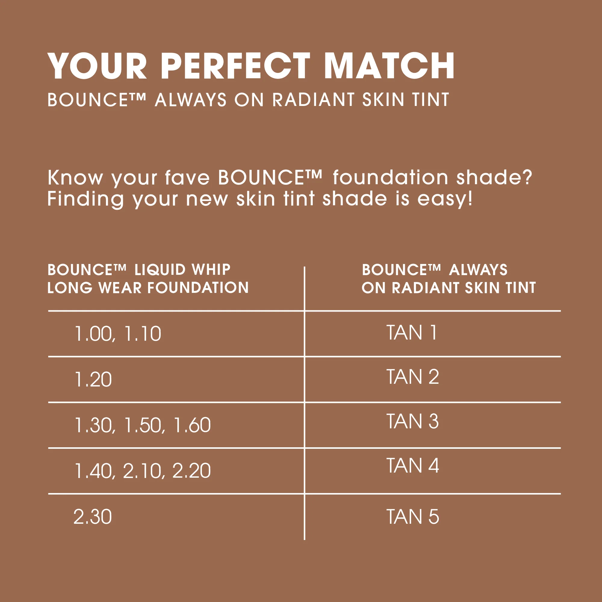 Bounce™ 12-Hour Always On Radiant Skin Tint - Image 126