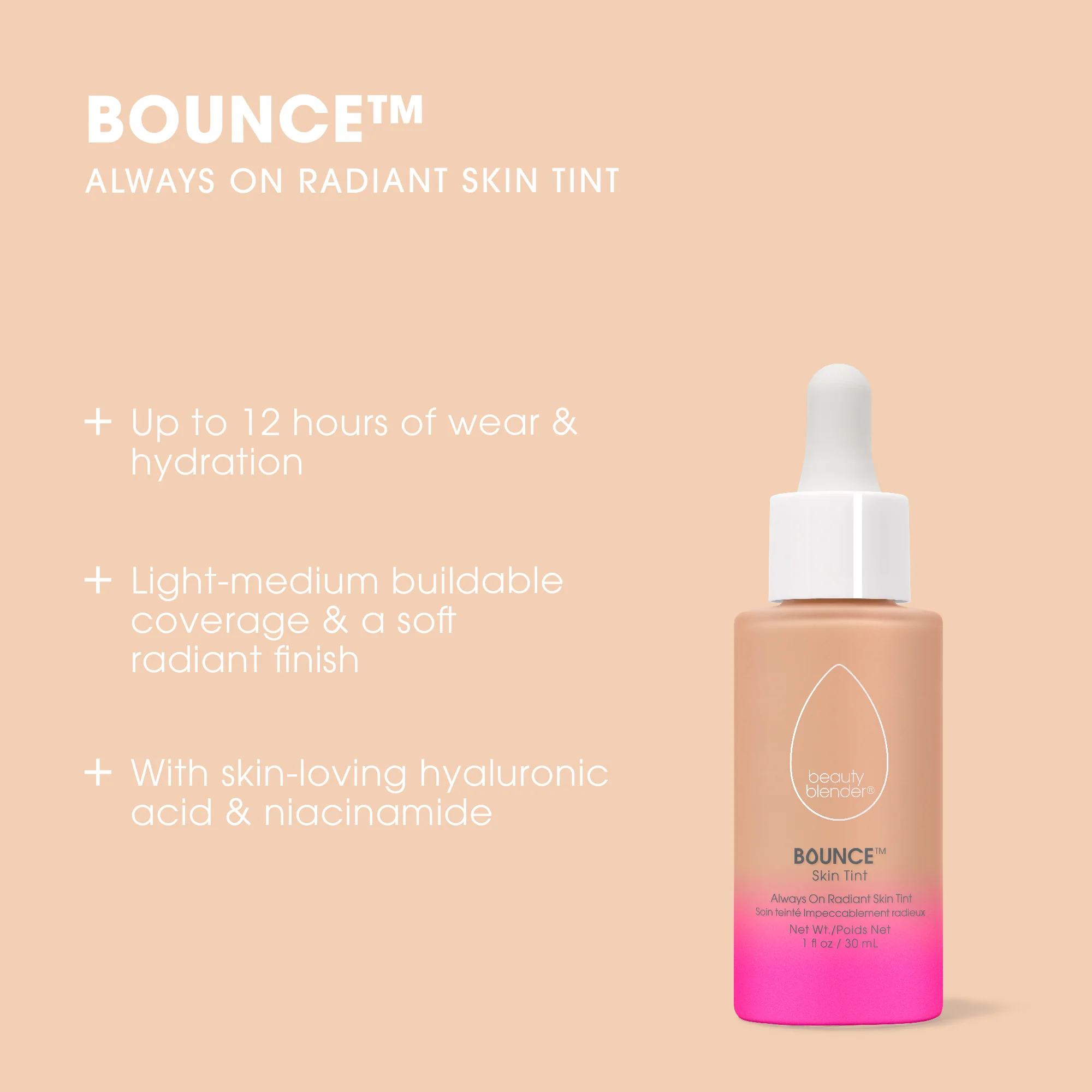 Bounce™ 12-Hour Always On Radiant Skin Tint - Image 34