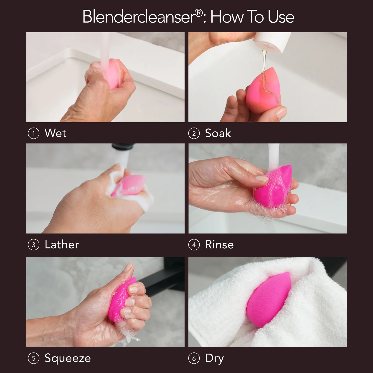 Blendercleanser® Liquid Lavender Scented Sponge & Brush Cleanser - Image 12