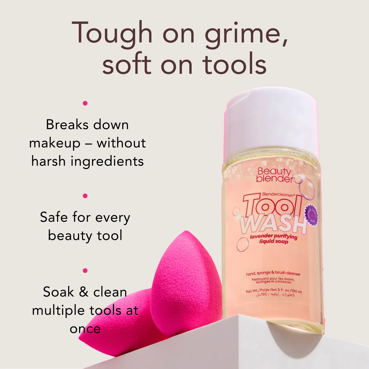 Blendercleanser® Liquid Lavender Scented Sponge & Brush Cleanser - Image 7